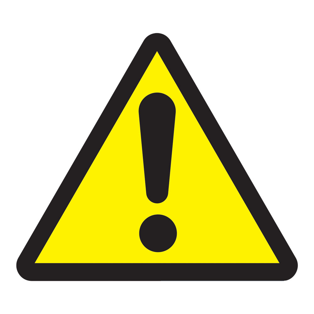 General Warning Sign