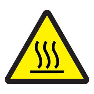 Hot Surface Sign