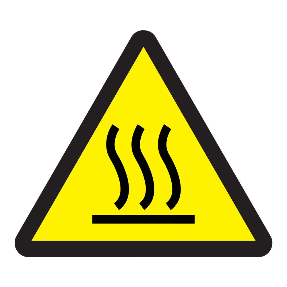Hot Surface Sign