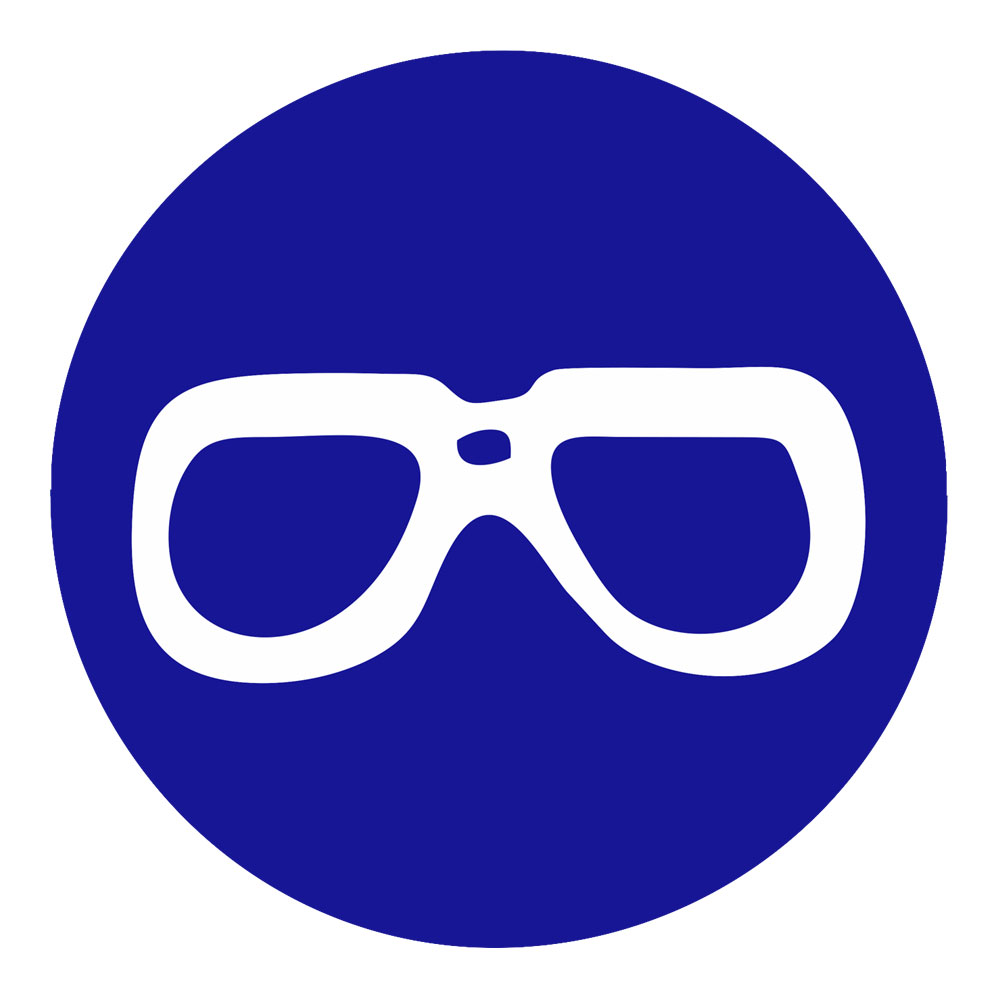 Eye Protection Required Sign