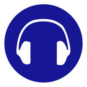 Hearing Protection Required Sign
