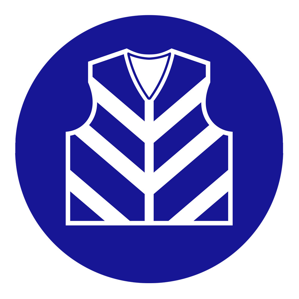 High Visibility Clothing Required Sign