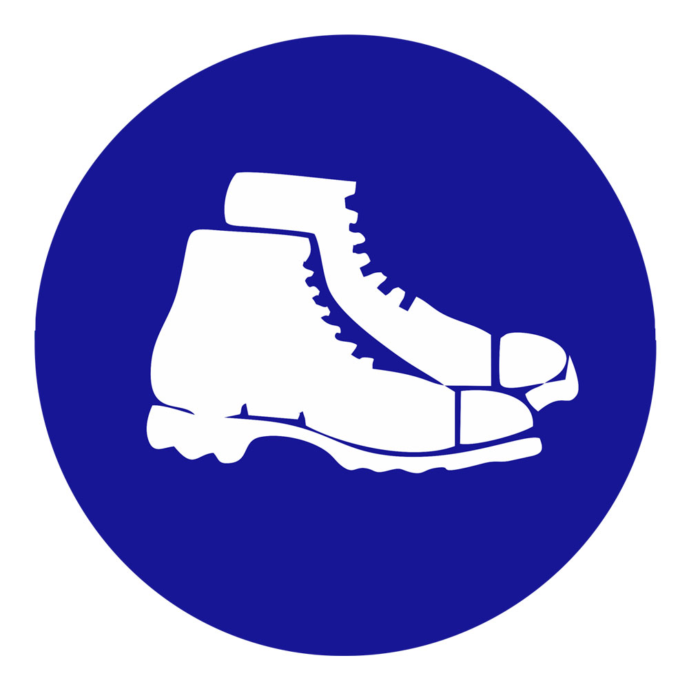 Safety Boots Required Sign