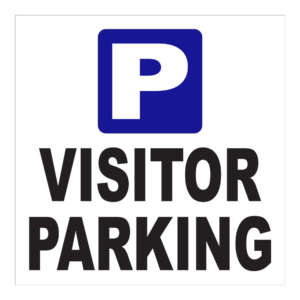 Visitor Parking Sign