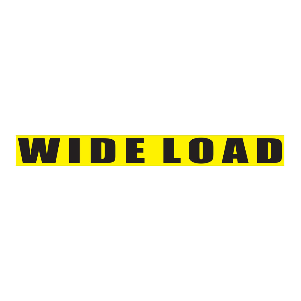 Wide Load Sign